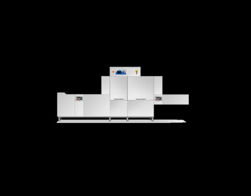 KROMO QK 2460 A56 Flight Conveyor Dishwasher 2400 dishes/h / Opening 450mmH x 710mmW